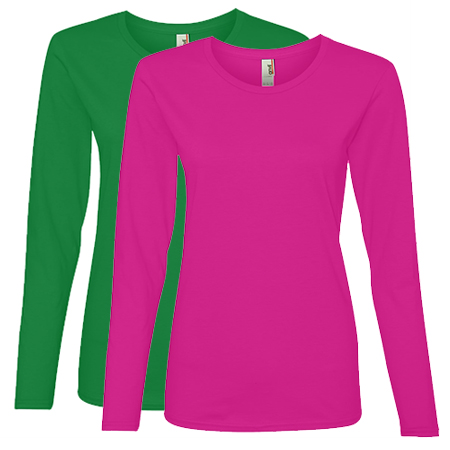 Anvil Missy Fit Ringspun Long Sleeve T-Shirt (884L) featured