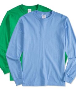 Gildan 100% Cotton Long Sleeve T‑shirt feature