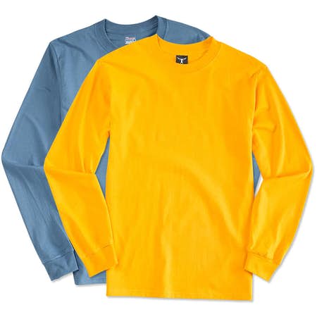 Hanes Long Sleeve Beefy-T (5186) feature